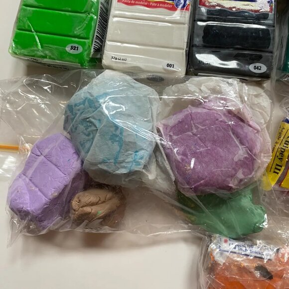 Polymer Clay Craft LOT Oven Bake Clay Sculpey - Picture 4 of 10